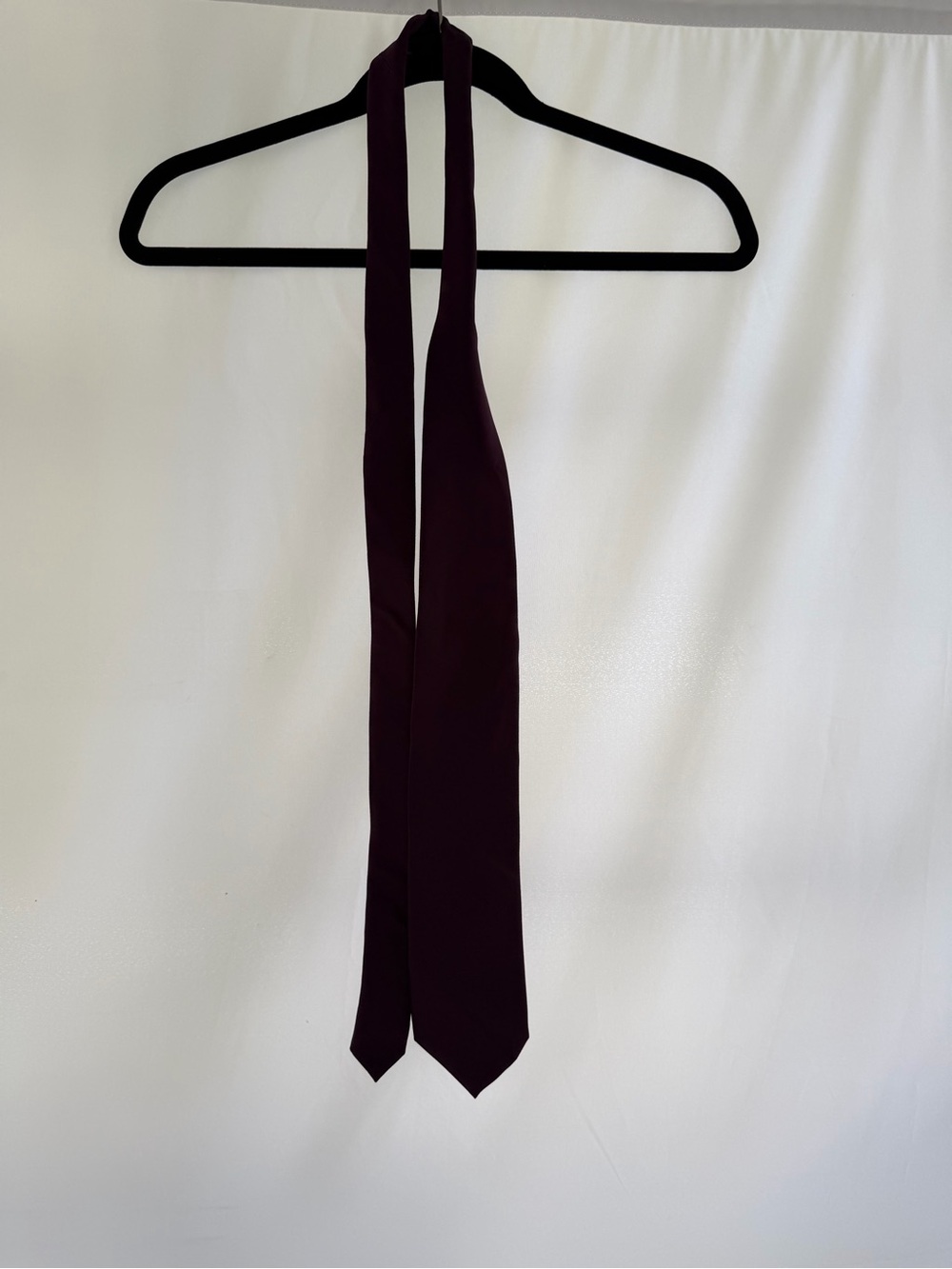 Banana Republic Men's Burgundy Solid Tie